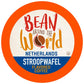 BEAN AROUND THE WORLD Flavored Coffee Compatible with Keurig 2.0, Stroopwafel, 40 Count