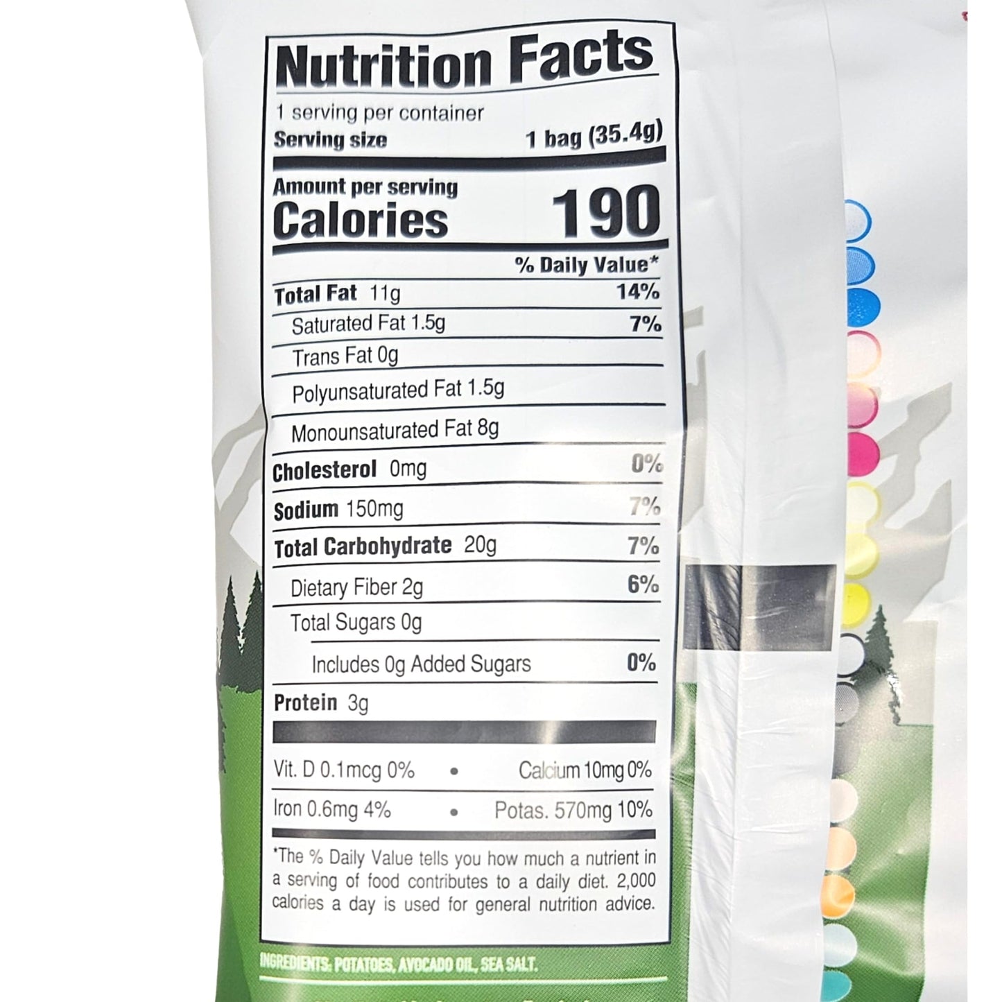 Boulder Canyon Classic Sea Salt Kettle Style Potato Chips with Avocado Oil, Gluten Free, 1.25 Ounce (Pack of 55)