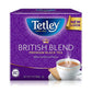 Tetley British Blend Premium Black Tea, 80 Teabags (Pack Of 6)
