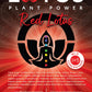 Red Lotus Plant Energy Drink Concentrate | Pure Cane Sugar | 64 fl oz | 1:5 | Natural Caffeine from Green Coffee Bean