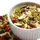 BetterFoods Raw Superfoods Crunch Mix | Premium Pumpkin, Sunflower, Flax, Chia, Sesame Seeds, Almonds, Goji Berries & Raisins Bl