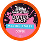 Java Factory Donut Shop Blend Medium Roast Coffee Pods, 80 Count, for Keurig K Cup Brewers, Model JFR DS80