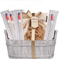 Hqslsund 100 Pack Disposable Toothbrushes With Toothpaste Individually Wrapped, Travel Toothbrushes Bulk, Soft Bristle, 2 Colors