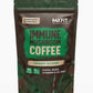 MAX FIT Immunity Mushroom Coffee - 60 Servings, 5 Ounce, Chaga & Reishi with Vitamins C, D3, Zinc, 100% Arabica Instant Coffee
