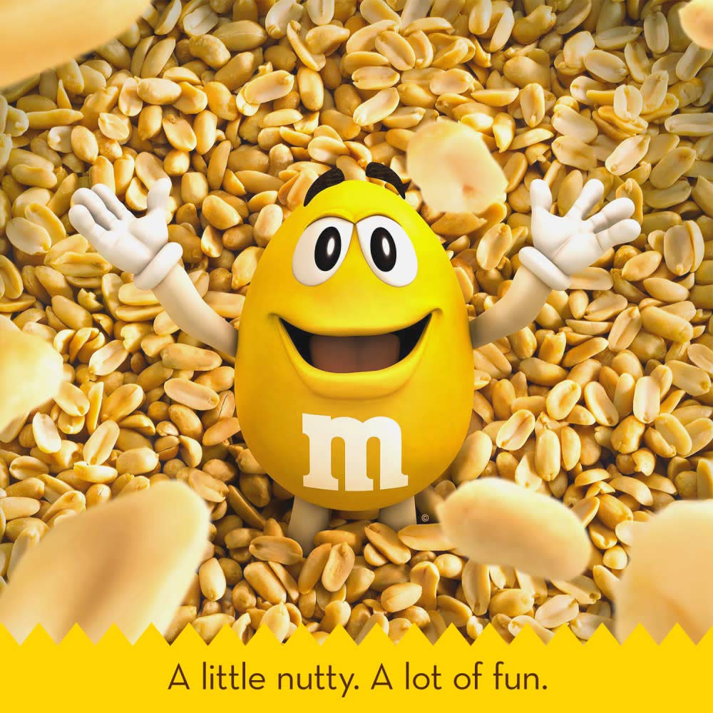 M&M'S Peanut Milk Chocolate Candy Movie Theater Box Bulk Pack, 3.1 Oz Box (Pack Of 12)