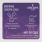 Sherpa Chai Traditional Chai Tea Concentrate - Hand Crafted Black Tea - 64 Fl Oz - Non-GMO Ingredients