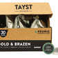 Tayst Coffee Pods, Bold & Brazen Dark Roast, K Cups Compatible with Keurig Coffee Maker, Sustainable Single Serve, Pack of 30