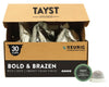 Tayst Coffee Pods, Bold & Brazen Dark Roast, K Cups Compatible with Keurig Coffee Maker, Sustainable Single Serve, Pack of 30