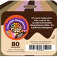 Crazy Cups Flavored Coffee Pods - Chocolate Glazed Donut, Medium Roast, 80 Count (Pack of 1) for Keurig K-Cup Machines - Hot or