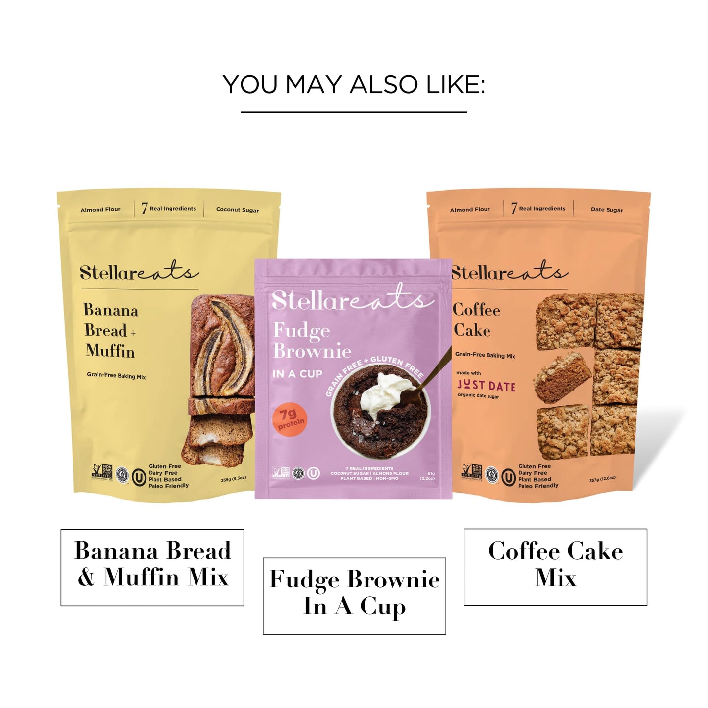 Stellar Eats Grain-Free Chocolate Chip Cookie Mix | Almond Flour-Based | Gluten-Free, Dairy-Free, Paleo-Friendly | Soft, Chewy &