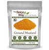 The Spice Way Ground Yellow Mustard Seed - 8 Oz
