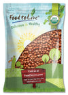 Food to Live - Organic Hazelnuts, 12 Pounds Non-GMO, Raw Filberts, Whole Nuts, Shelled, Unsalted, Kosher, Vegan, Bulk. Crunchy, 