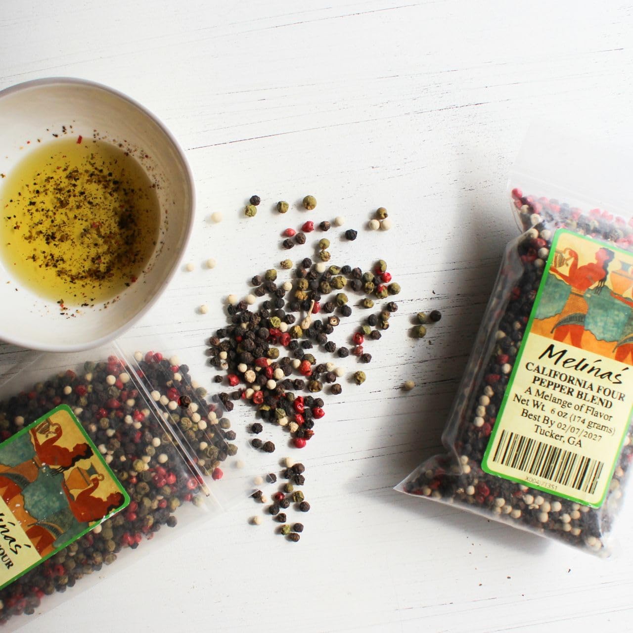 ARTSTAR Melinas Peppercorns 4 Pepper Blend, 6 Ounce, COMINHKPR47218