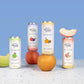 Moshi Asian Flavored Sparkling Water 12 Pack- Carbonated Drink Made With Real Fruit Juice - No Added Sugar - Low Calorie (Pack o