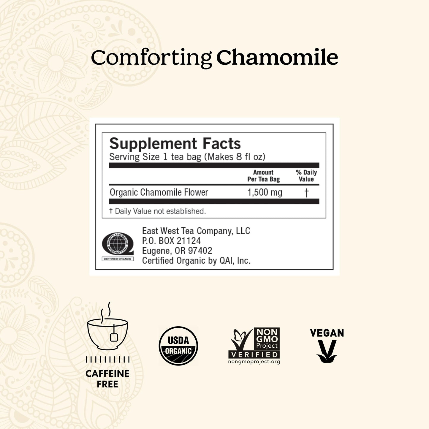 Yogi Tea,Og2,Comfrtng Chamoni, 16 Bag