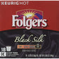 Folgers Black Silk Dark Roast Coffee, 72 K Cups For Keurig Makers, 18 Count (Pack Of 4)