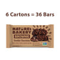 Nature’S Bakery Whole Wheat Fig Bars, Double Chocolate Brownie, Real Fruit, Vegan, Non-Gmo, Snack Bar, 6 Boxes With 6 Twin Packs (36 Twin Packs)