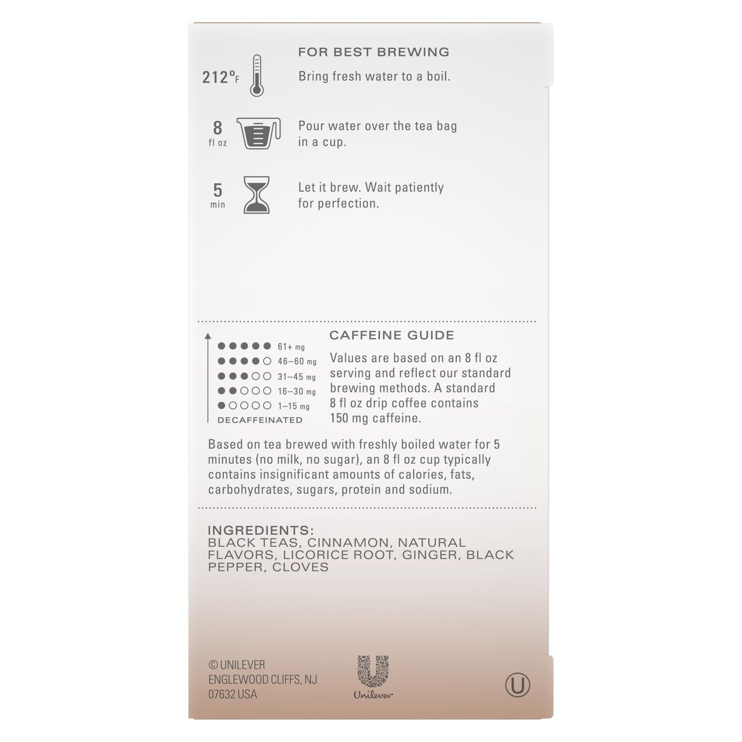 TAZO Chai Tea Bags, Vanilla Caramel, 120 Total Bags, Caffeinated, Pack of 6, Model 68769689