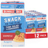Bumble Bee Chipotle Tuna Salad with Crackers Kit, Ready to Eat, 3.5 Oz (Pack of 12), Wild Caught Tuna, Convenient Protein Snack