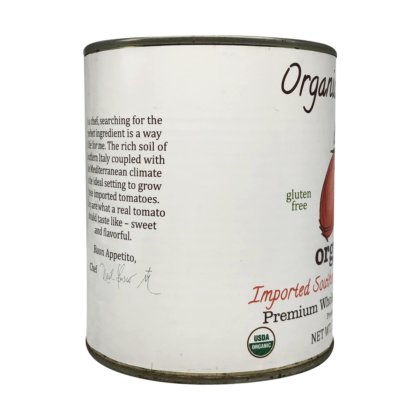 ORGANICO BELLO Organic Whole Tomatoes, 28 OZ