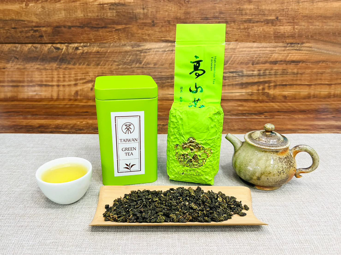Xin Qing Organic Green Tea Taiwan High Mountain Green Tea Taiwan Green Tea Loose Green Tea Loose Leaf Green Tea | Naturally Swee