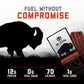 ICON Bison and Pork Snack Sticks - Original Flavor, All Natural, 6 Packs, 4 Sticks per Pack, High Protein, Low Calorie, Sugar Free