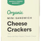 365 by Whole Foods Market, Organic Mini Cheese Sandwich Crackers 8 Count, 1 Ounce