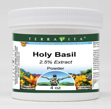 Holy Basil 2.5% Powder (4 oz, ZIN: 520509) - 3 Pack