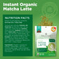 Navitas Organics Latte Matcha Green Tea Powder - 3.1 oz