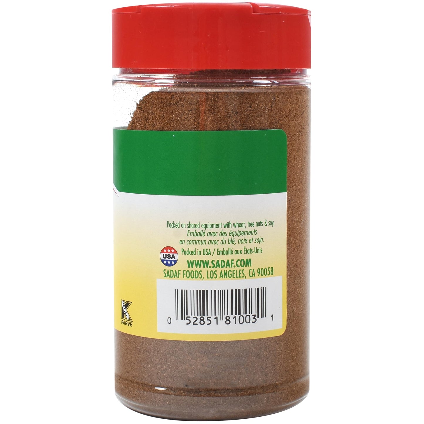 Sadaf Seasoning 7 Spices - Lebanese Blend Of Spices - Baharat Spices - Seven Spice Blend From The Middle East Lebanese Style - 7-Spice All Purpose Seasoning - 5 Oz (3 Pack)