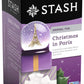 Stash Tea Christmas in Paris Herbal Tea, Non-GMO, 18 Count (Pack of 6), Model 08427, 108 Bags Total