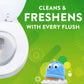 Scrubbing Bubbles Fresh Gel Toilet Bowl Cleaning Stamps, Gel Cleaner, Helps Prevent Limescale And Toilet Rings, Citrus Scent, 6