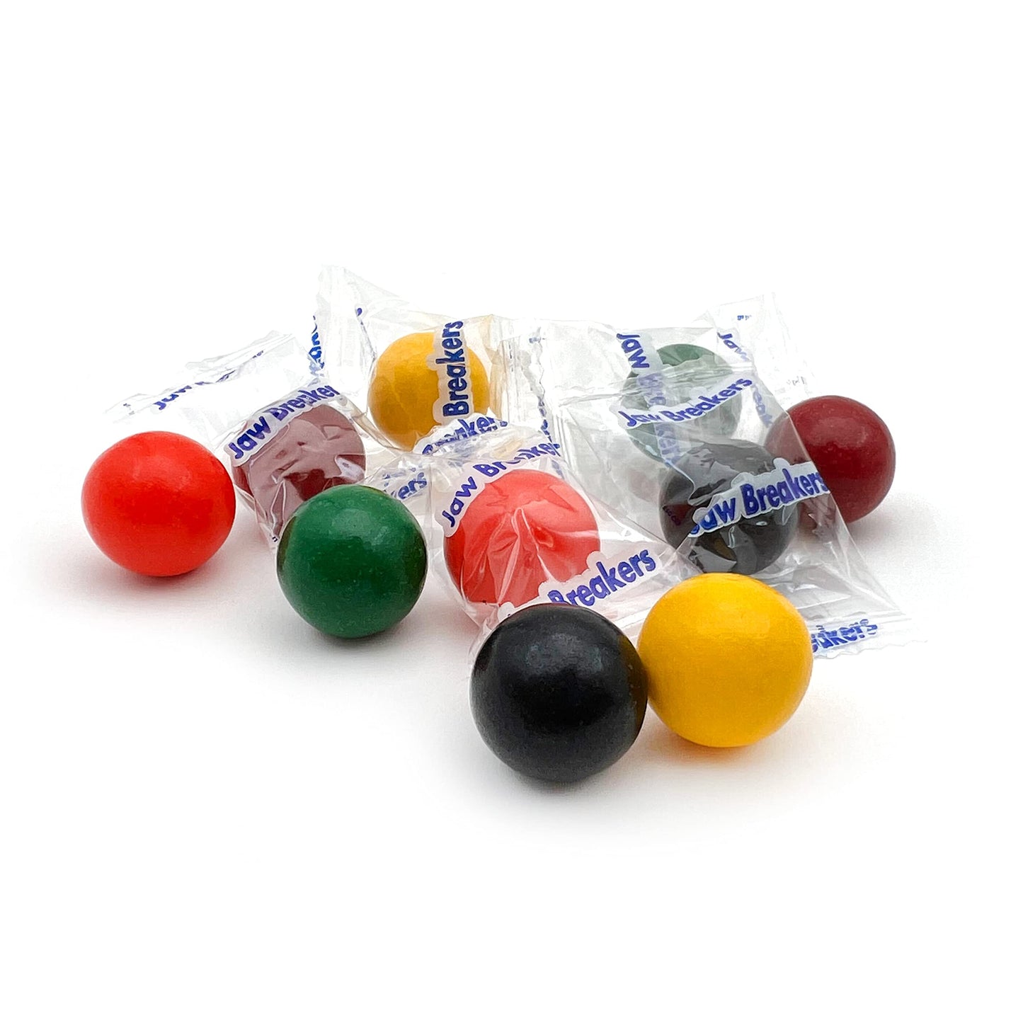Jaw Breakers Hard Candy, Individually Wrapped, Bulk Pack 3 Pounds (About 230 Count)