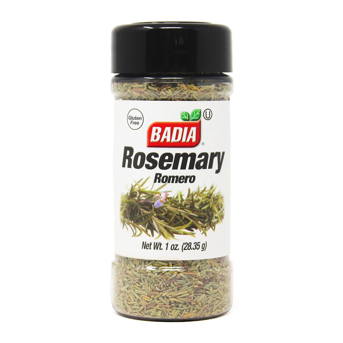 Badia Rosemary, 1 Oz - Aromatic Whole Dried Rosemary Leaves - Perfect for Roasts, Poultry, Soups, Sauces, and Mediterranean Dish