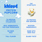 Khloud Protein Popcorn - White Cheddar - 7g Protein Snacks for mature-themeds & Kids - Flavored Popcorn Made with Real Ingredients & Milk Protein Isolate - Non-GMO  Gluten-Free  Kosher  4oz - 4PK