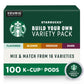 Starbucks Keurig K-Cup Pods Variety Pack, 100 Pods, 10 Count
