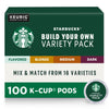 Starbucks Keurig K-Cup Pods Variety Pack, 100 Pods, 10 Count