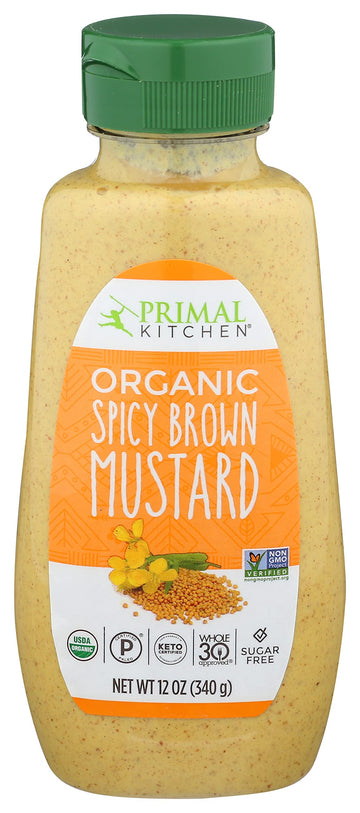 Primal Kitchen Spicy Brown Mustard 12 oz