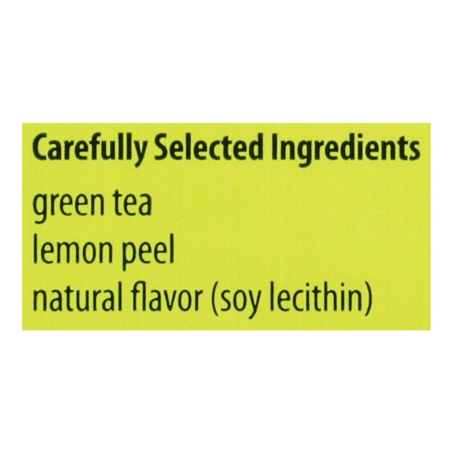 Bigelow Tea Green Tea - With Lemon - Case Of 6 - 20 Bag