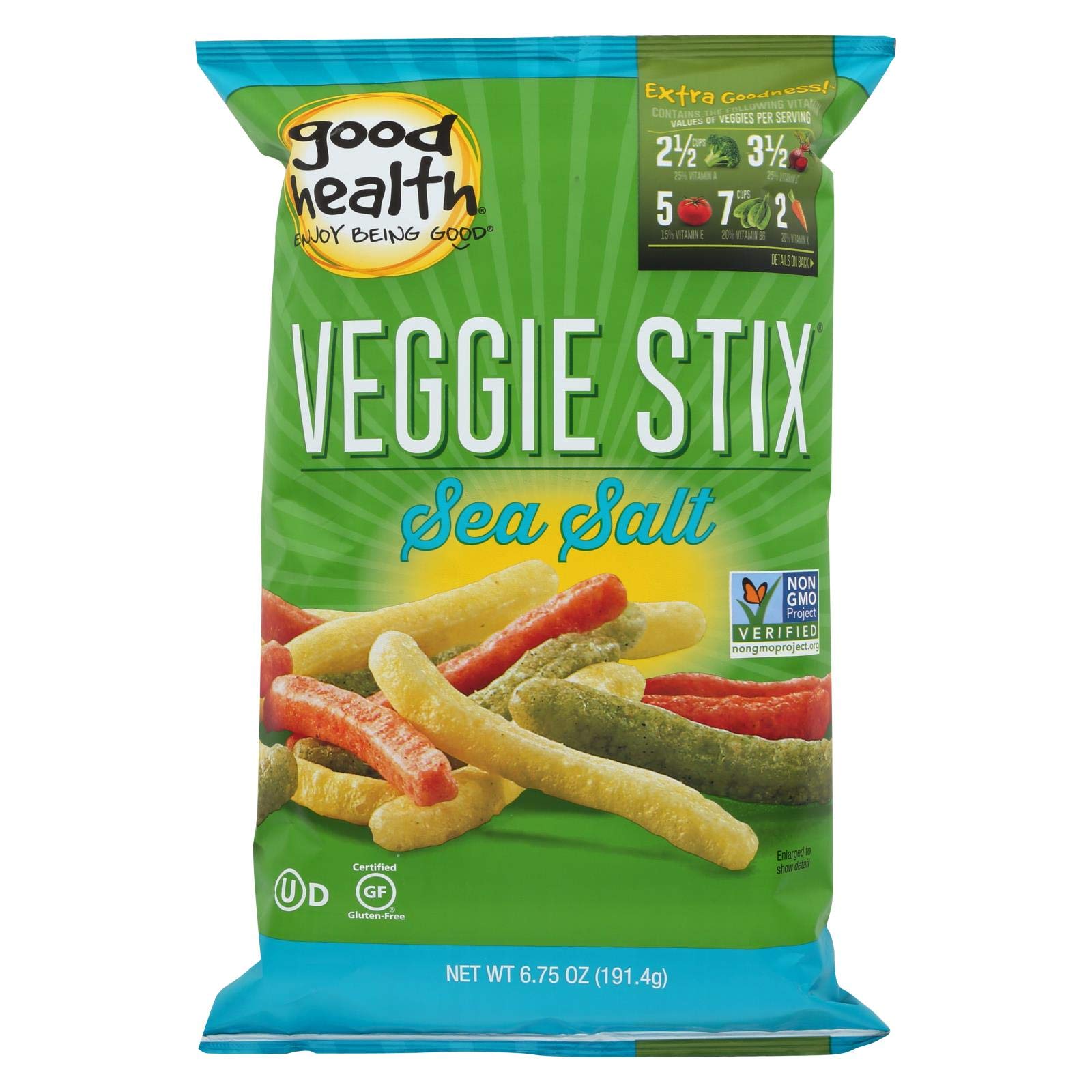 Good Health Veggie Stix, 6.75 Ounce (Pack of 10)