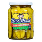 Best Maid Products Glass Jars - Dill, Kosher, Garlic Bites, Habanero Chips & Hot Pickles - 4 Pack