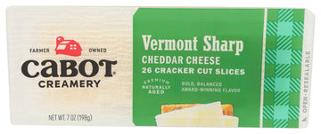 CABOT VERMONT Sharp White Cheddar Cracker Cuts, 7 OZ