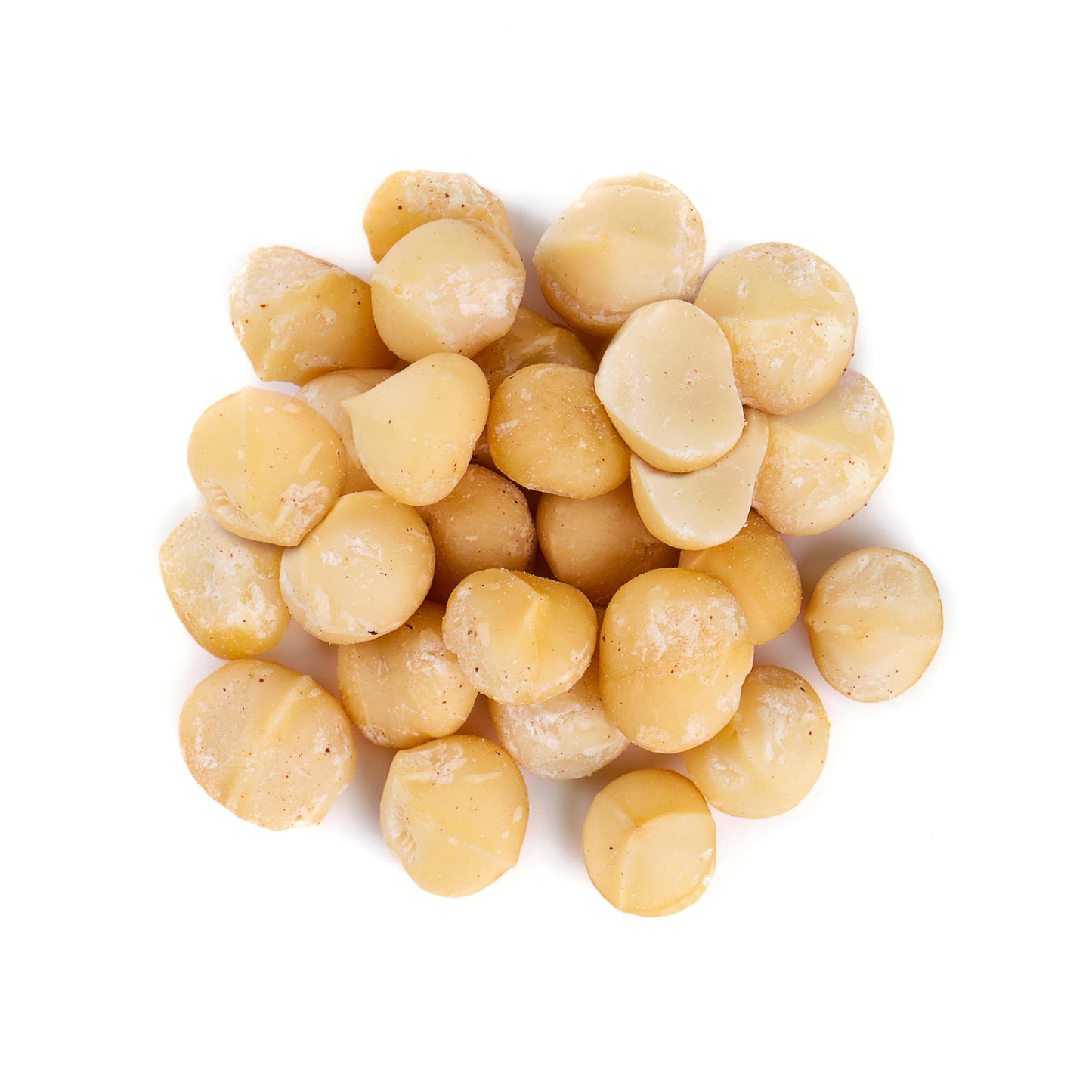 Food To Live Dry Roasted Macadamia Nuts With Himalayan Salt, 1 Pound - Oven Roasted Whole Nuts, Lightly Salted, No Oil Added, Ve