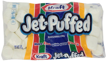 Jet-Puffed Marshmallows Natural and Artificial Flavor, 16 Ounce (Pack of 12)