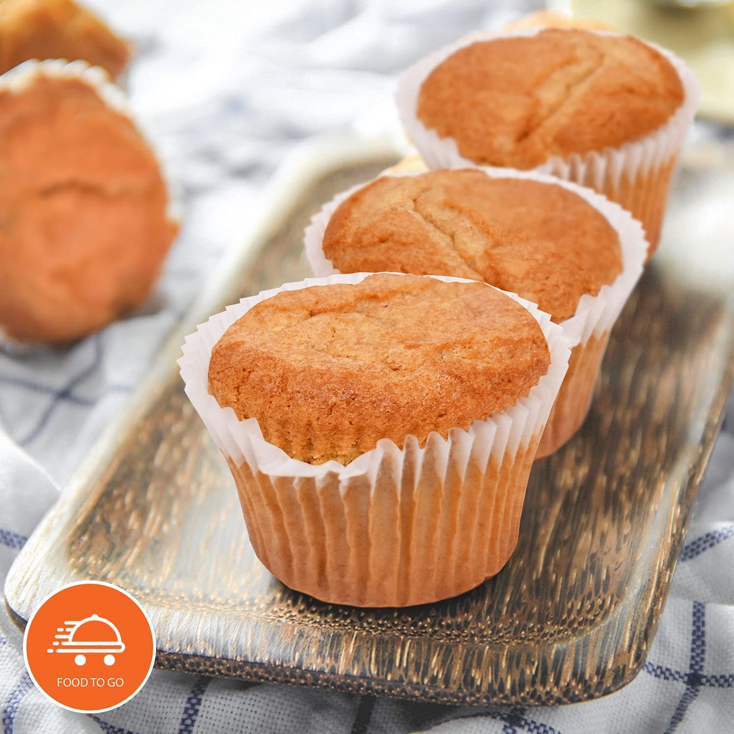 Low Carb Chocolate Chips Muffins [6-Pack] By Carb-O-Licious- Delicious Keto Muffins With Only 3 Net Carbs Each- Sugar Free Healt