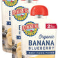 Earth'S Best Organic Baby Food Pouches, Stage 2 Fruit Puree For Babies 6 Months And Older, Organic Banana And Blueberry Puree, 4