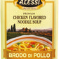 Alessi Soup Mix Brodo di Pollo Chicken Flavored Noodle Soup, 6 Ounce (Pack of 6))