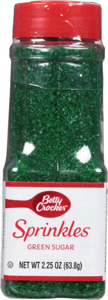 Betty Crocker Sugar Crystal Green 2.2 Ounce