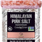 Soeos Himalayan Pink Salt, Coarse Grain, 80oz (5 Pound), Non-GMO Himalayan Salt, Kosher Salt, Pink Himalayan Sea Salt Coarse for