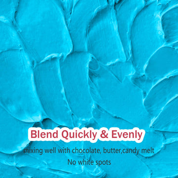 Blue Oil Based Food Coloring For Chocolates Melts - 30Ml Tasteless Liquid Edible Oils Food Dye Candy Cookies Decorating, Vivid O